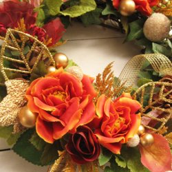 画像1: *Christmas Wreath Collection*  Artificial　Flower #26