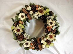 画像1: *Christmas Wreath Collection* Dry Flower #19