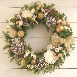 画像1: *Christmas Wreath Collection* Dry Flower #5