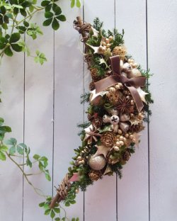 画像1: *Christmas Wreath Collection* Dry Flower #16