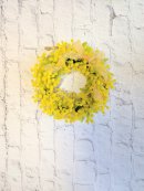 画像: アーティフィシャルフラワーリース出品しました