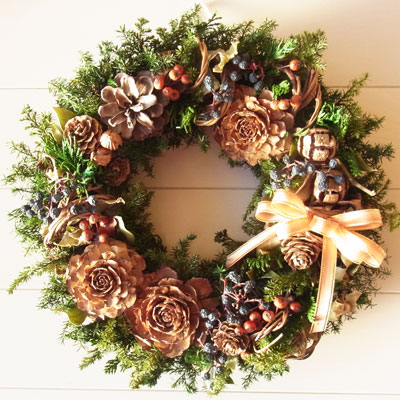 画像1: *Christmas Wreath Collection* Dry Flower #29