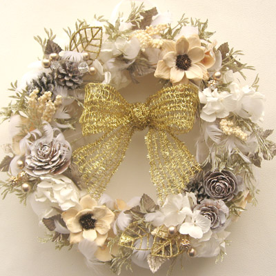画像1: *Christmas Wreath Collection* Dry Flower #31