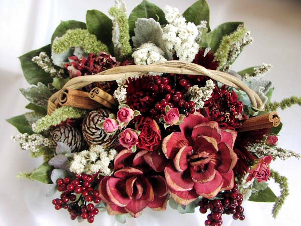 画像1: *Christmas Wreath Collection* Dry Flower #18