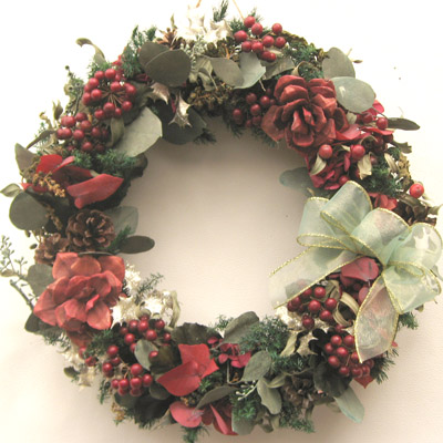 画像1: *Christmas Wreath Collection* Dry Flower #9
