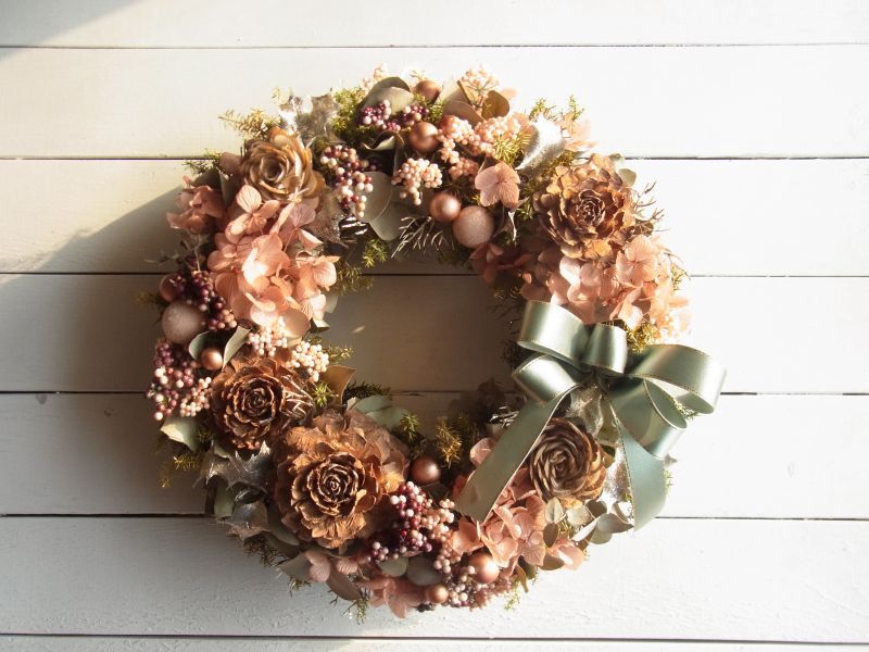 画像: *Christmas Wreath Collection* Dry Flower #40