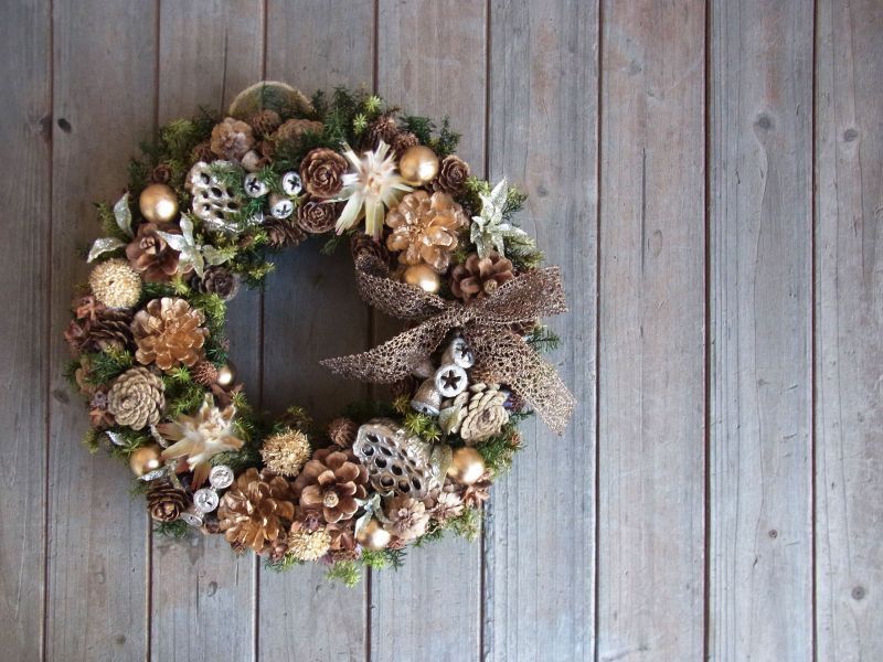 画像: *Christmas Wreath Collection* Dry Flower #41