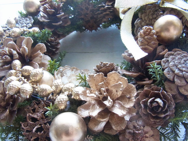 画像: *Christmas Wreath Collection* Preserved Flower #48