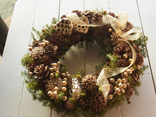 画像: *Christmas Wreath Collection* Dry Flower #45