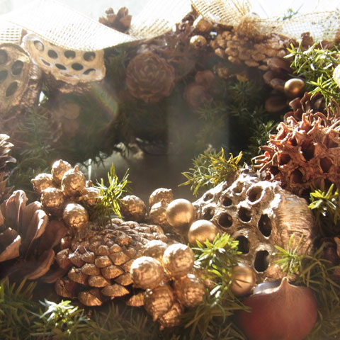 画像: *Christmas Wreath Collection* Dry Flower #45