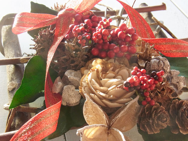 画像: *Christmas Wreath Collection* Dry Flower #46