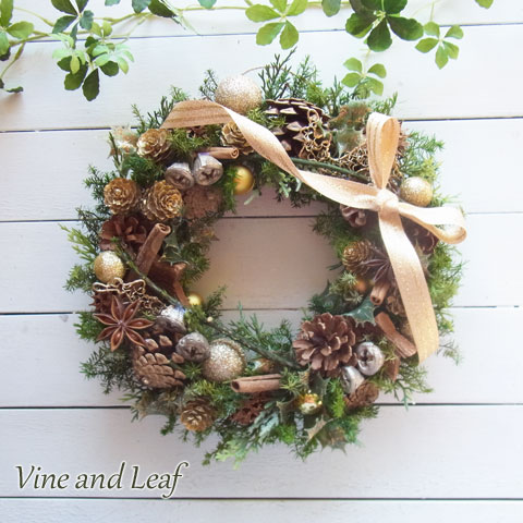 画像: 木の実と香りのクリスマスリース~☆Happy Christmas 2017☆~