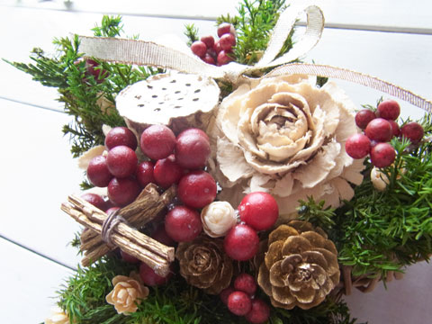 画像: 木の実の星型スワッグ〜☆Happy Christmas 2017☆〜