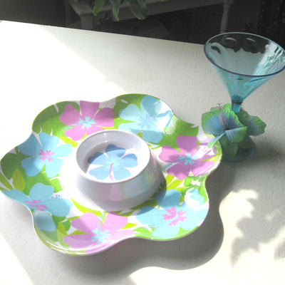 画像: ■SALE!!■【イースターパーティーに】ハイビスカス　パーティーセット　BLUE【アメリカ直輸入日本未発売品】 